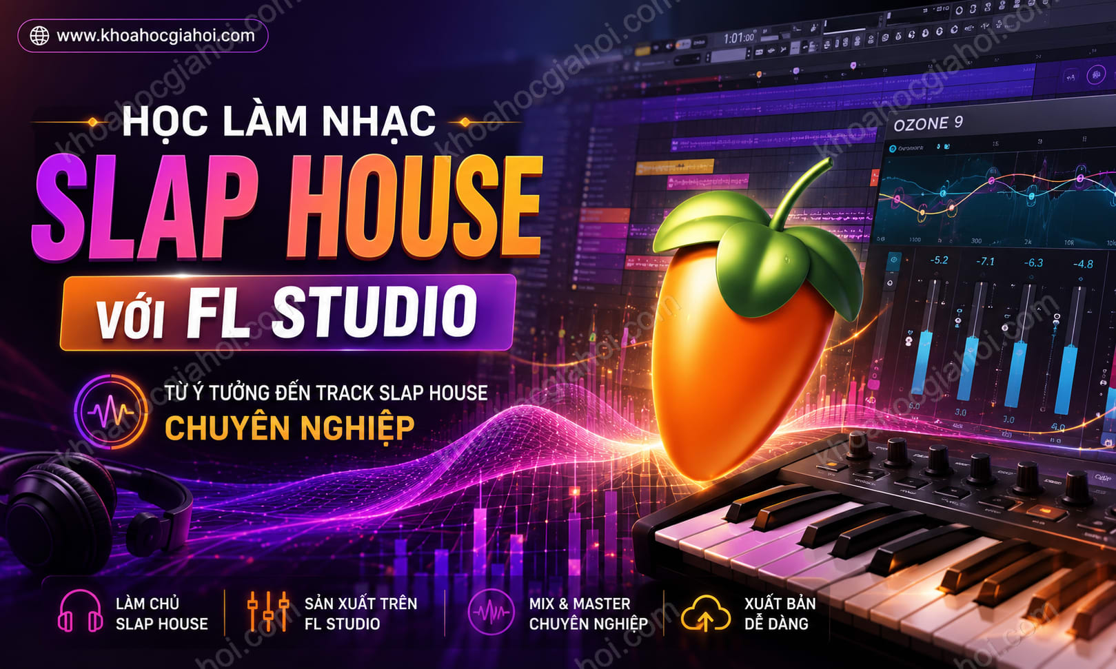 Học Làm Nhạc Slap House Với FL Studio Học Làm Nhạc Slap House Với FL Studio