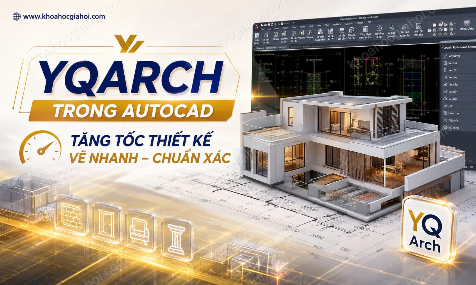 Khóa Học Yqarch Trong Autocad Khóa Học Yqarch Trong Autocad
