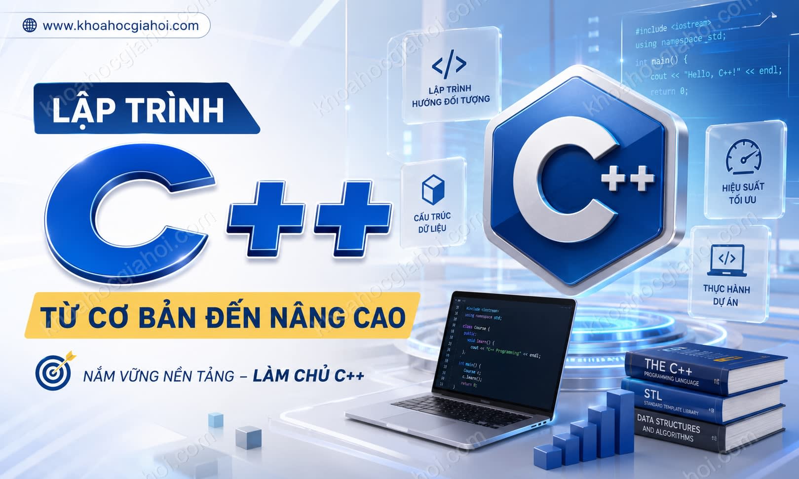 Khóa Học Lập Trình C++ Từ Cơ Bản Đến Nâng Cao