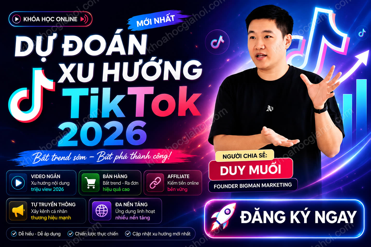 Khóa Học Dự Đoán Xu Hướng Tiktok Mới Nhất Cùng Duy Muối Khóa Học Dự Đoán Xu Hướng Tiktok Mới Nhất Cùng Duy Muối