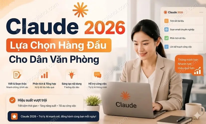Khóa Học Claude AI – Lựa Chọn Hàng Đầu Cho Dân Văn Phòng 2026