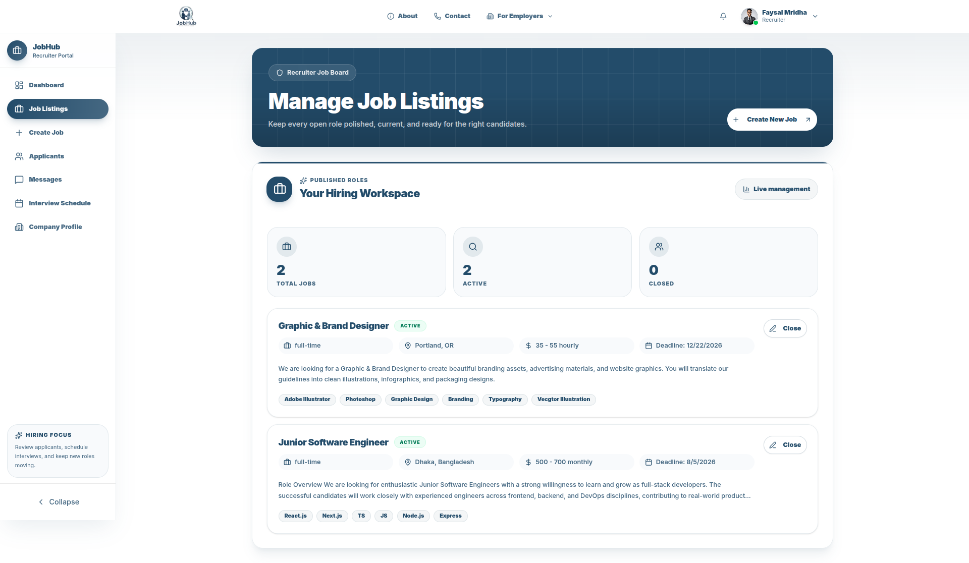 Job-Hub - Screenshot 15