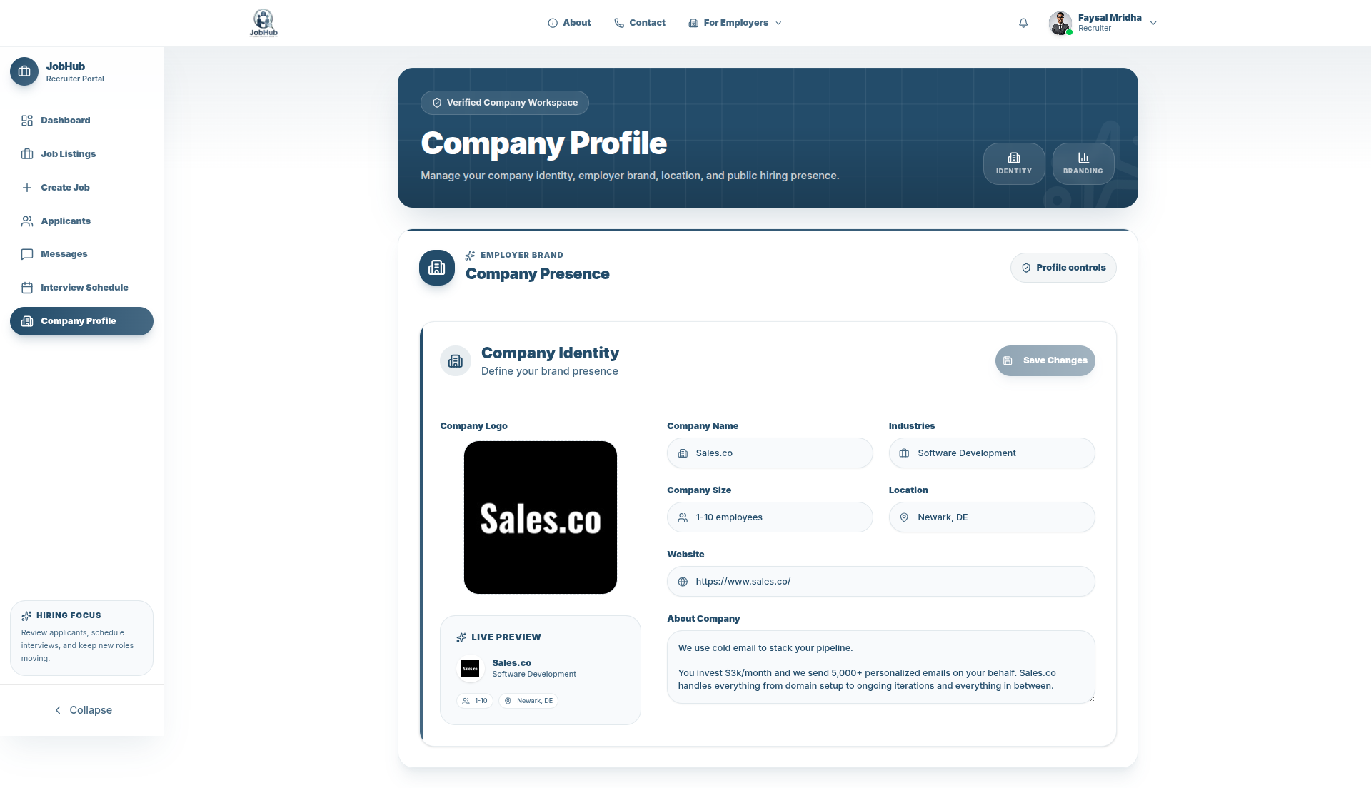 Job-Hub - Screenshot 12