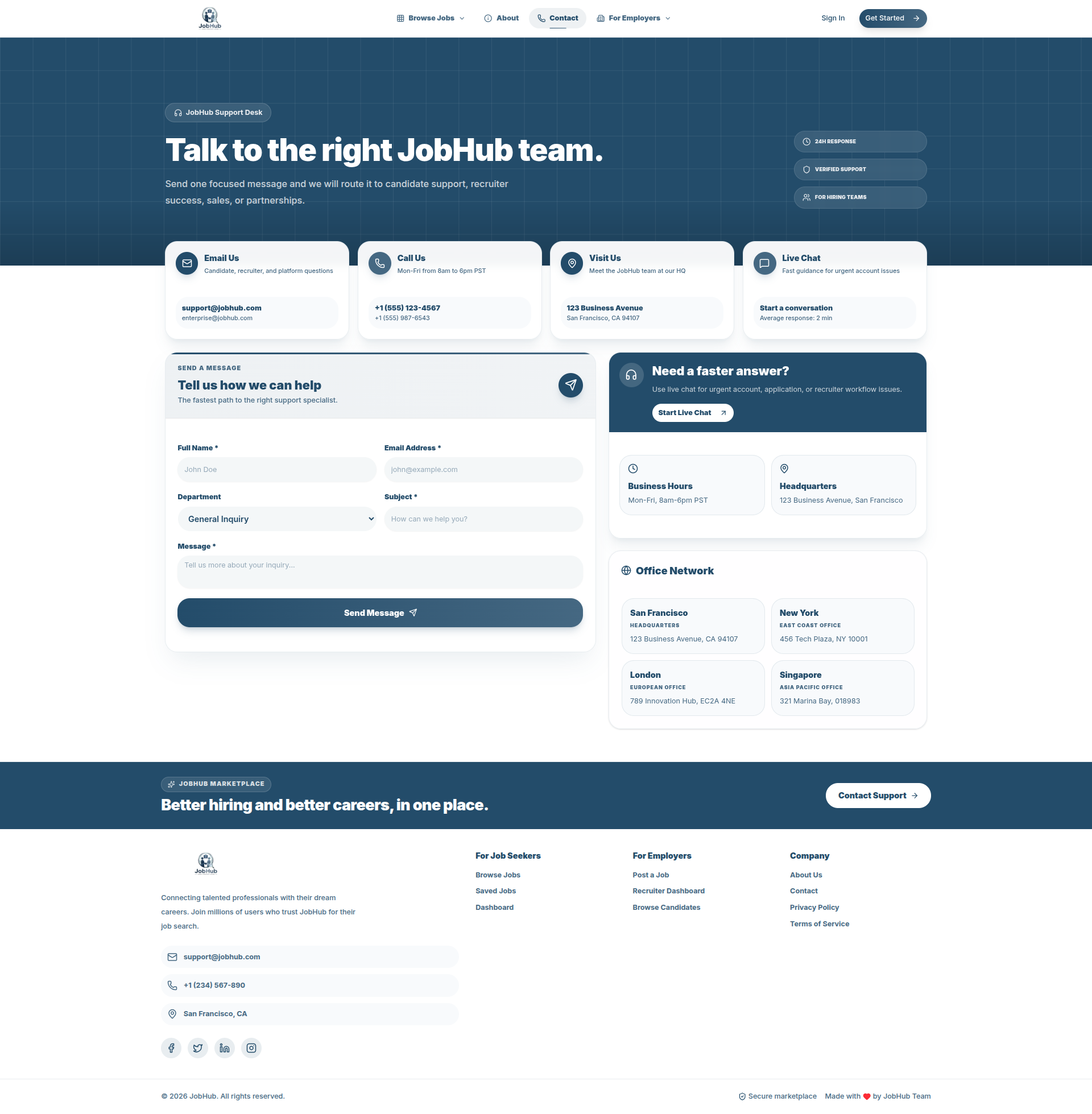 Job-Hub - Screenshot 2