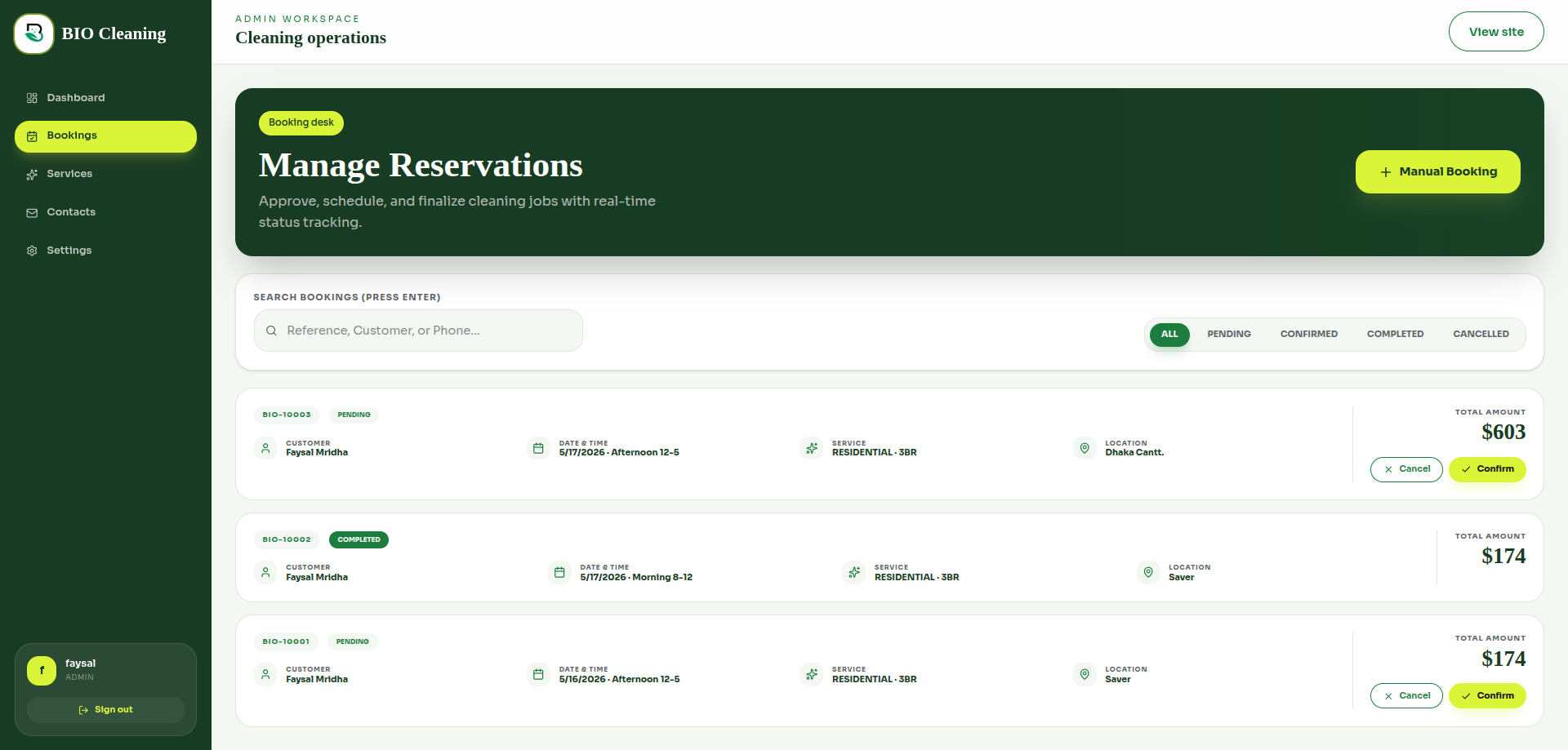 BIO Cleaning - Screenshot 9