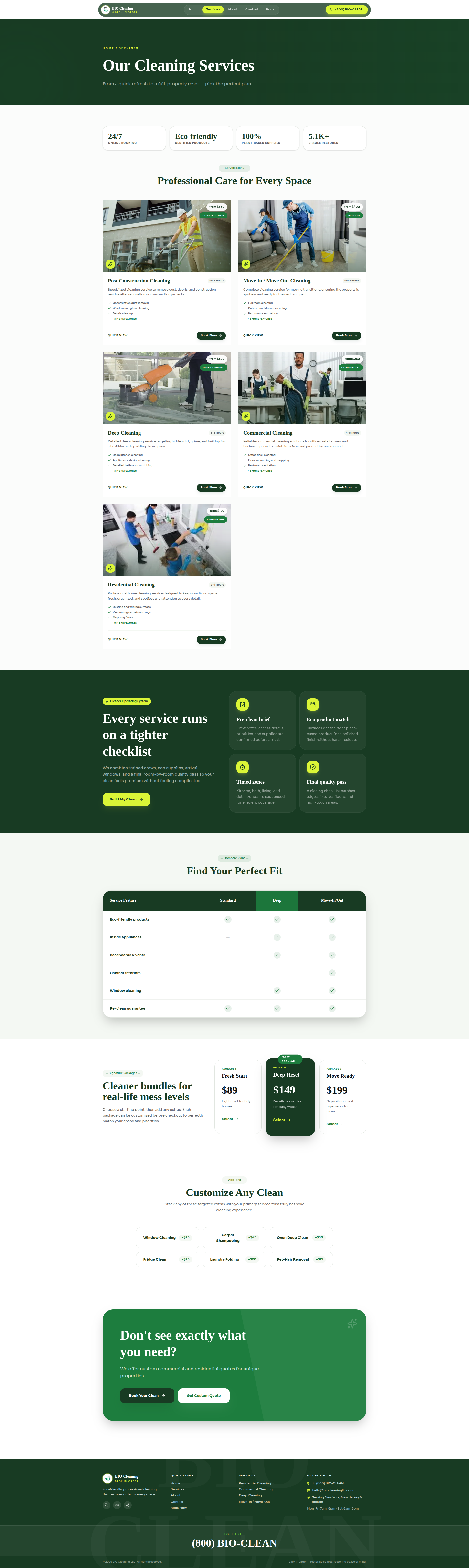 BIO Cleaning - Screenshot 2