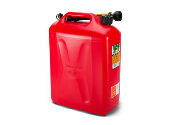 Never stop bensinkanne 20 l rød