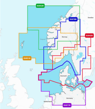 Navionics+ Regular Norge, Oslo, Skagerak & Haugesund