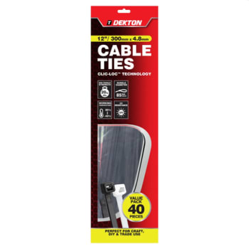 Strips sort 4,8x300mm 40stk