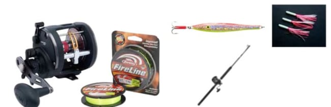 PENN Warfare boat complete 4/0