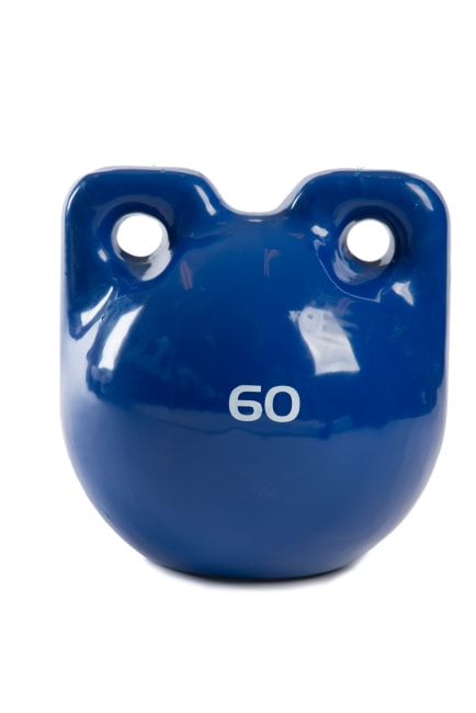 PVC-belagt stålkule 60kg