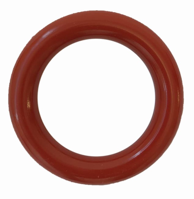 Ring 80mm nylonbelagt/syrefast, Rød