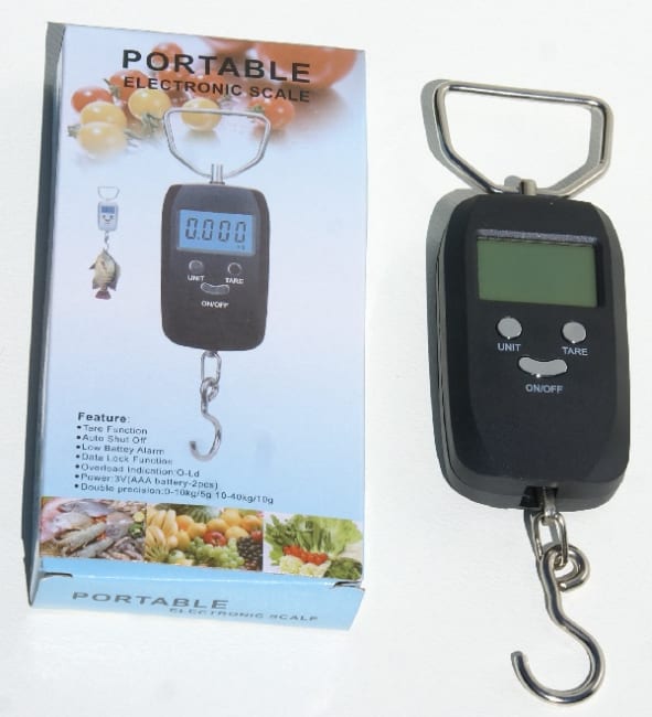 Fiskevekt opp til 40kg