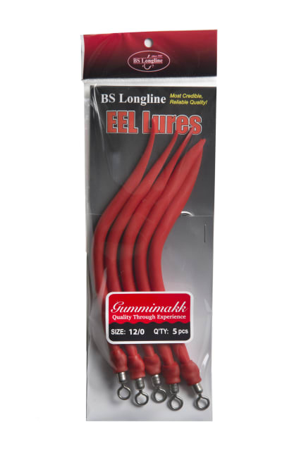 Gummimakk BS 12/0 Rød 5stk