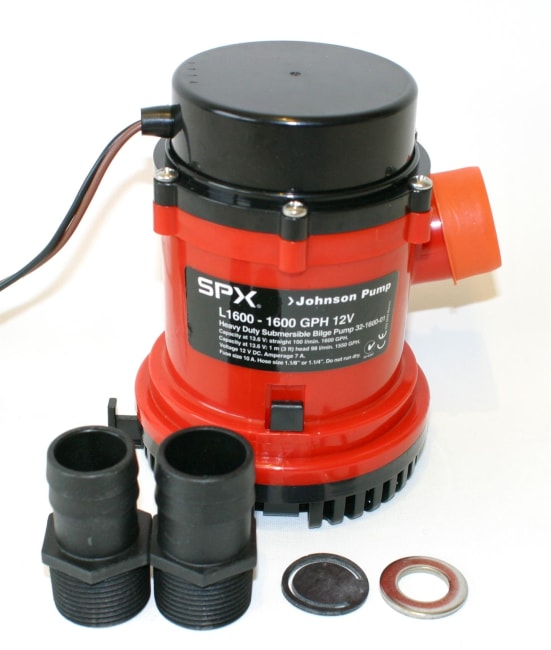 Lensepumpe Johnson Pump 1600gph 12v