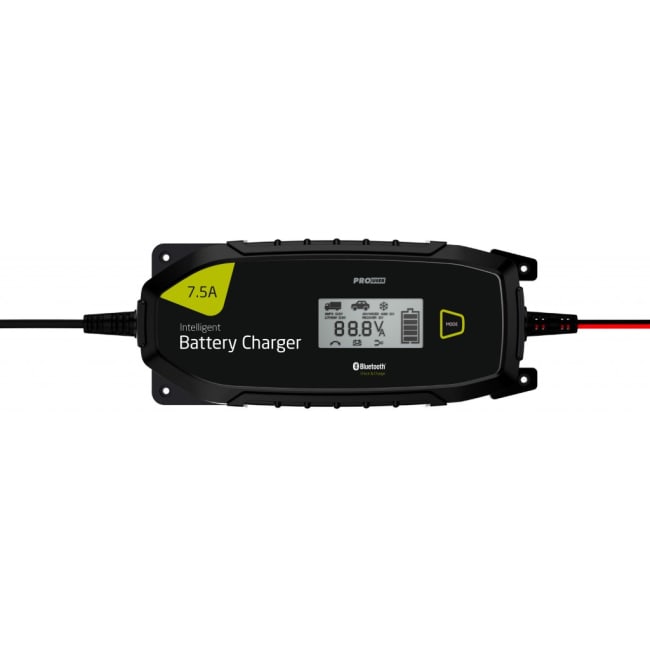 Batterilader Produser Elektronisk 12V/24V 7,5A m/ Bluetooth