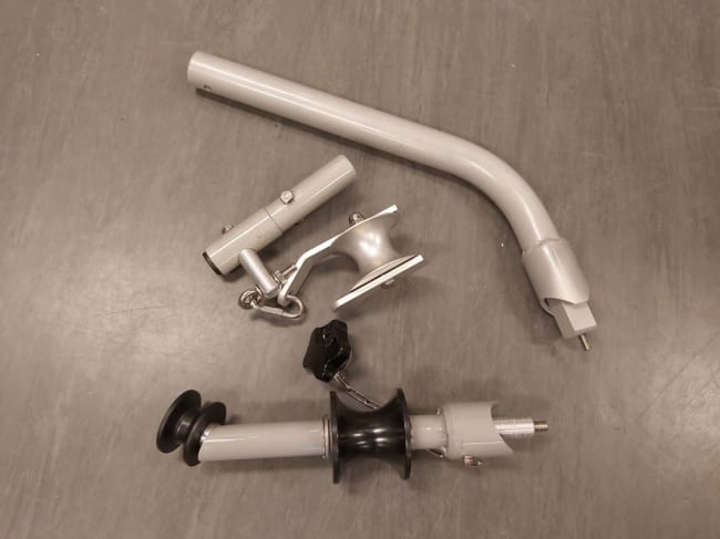 Hobbyfisher bom til trommel (kort) m/ henge trinse