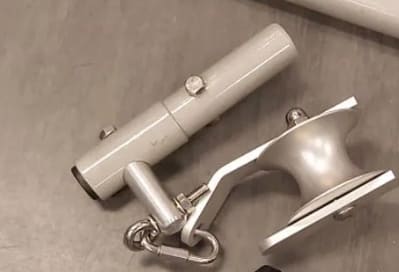 Hobbyfisher kort toppdel med hengetrinse