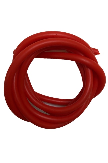 Gummislange i pose, rød 1m