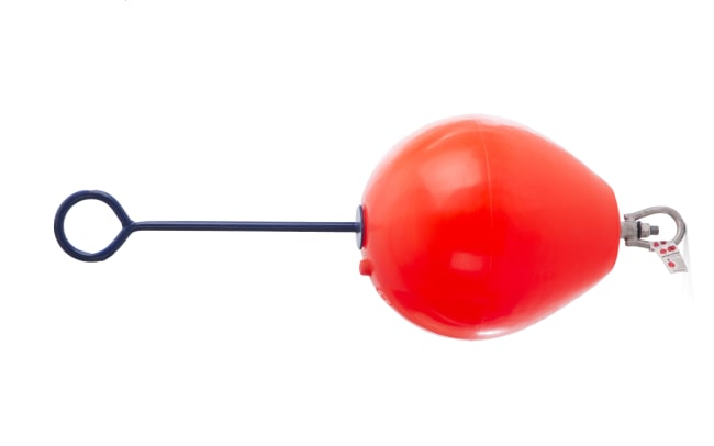 Fortøyningsbøye M 60'' rød m/ langt jern