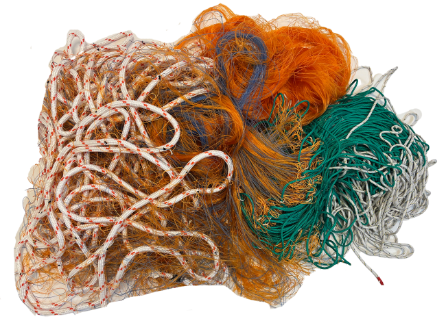 Toggegarn 45m. 70mm med værlandsløkker