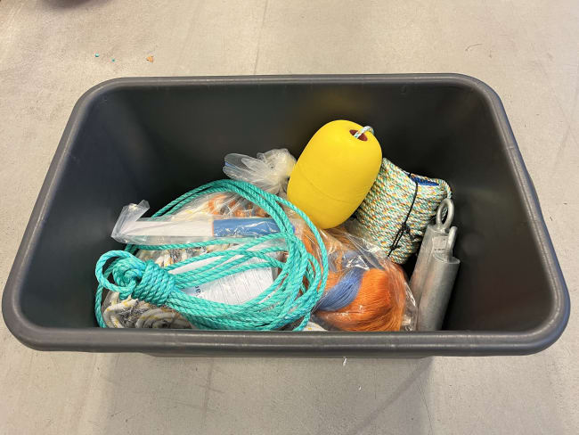 Toggegarn komplett sett