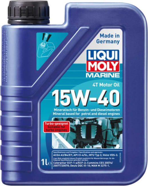Liqui Moly Marine 4T Motorolje 15W-40 5 l
