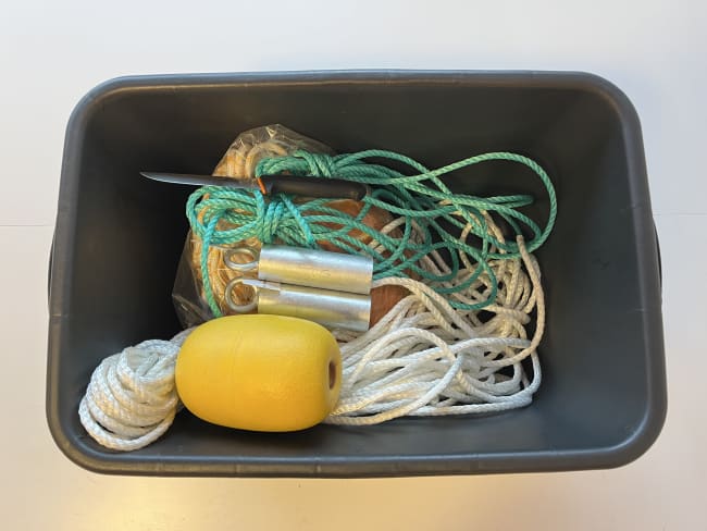 Toggegarn komplett sett