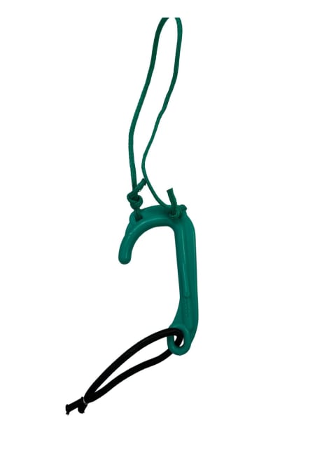 Krok med strikk stor grønn