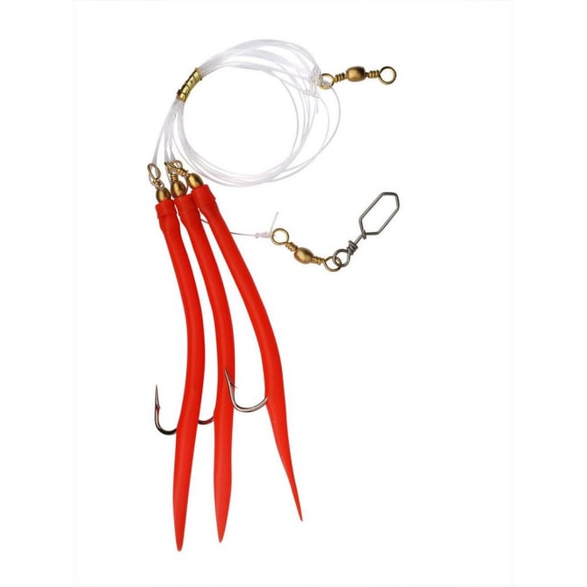 Gummimakk RIG 5/0 rød