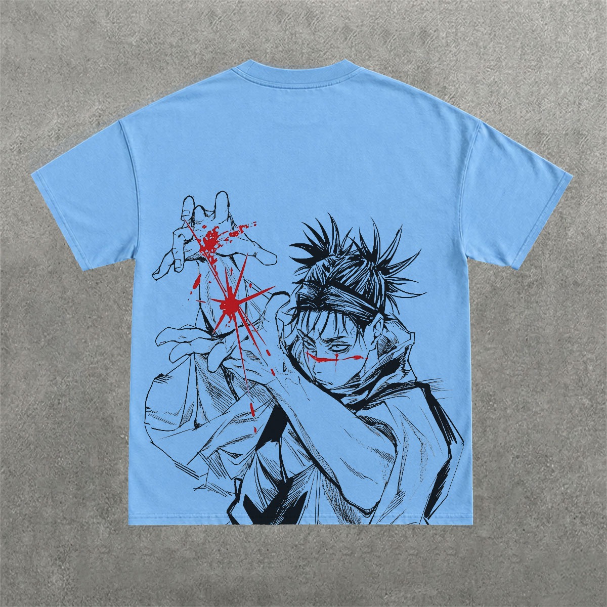 Deez Prints ANIME1 REGULAR OVERSIZED TEE photo 4