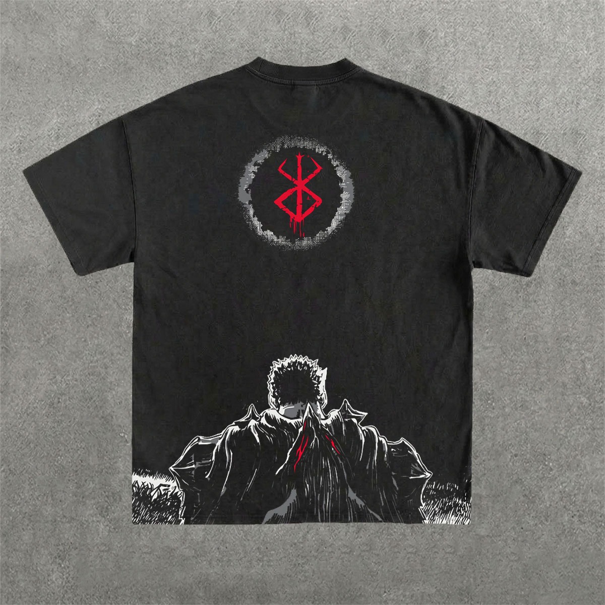 Deez Prints BERSERK REGULAR OVERSIZED TEE photo 2