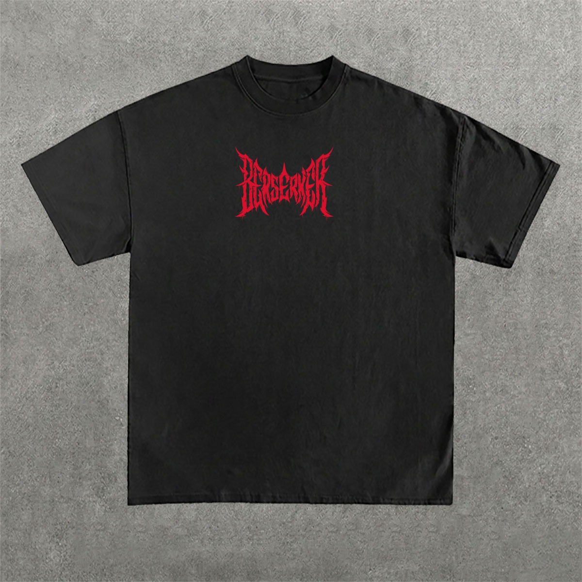 Deez Prints BERSERK REGULAR OVERSIZED TEE photo 4