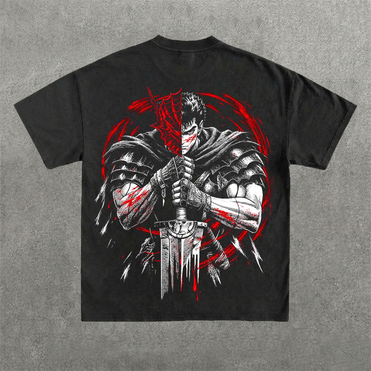 Deez Prints BERSERK 2 REGULAR OVERSIZED TEE — regular view 1
