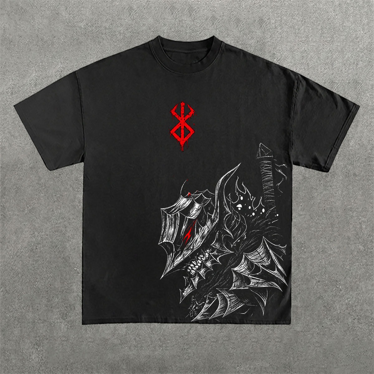 Deez Prints BERSERK 2 REGULAR OVERSIZED TEE photo 2