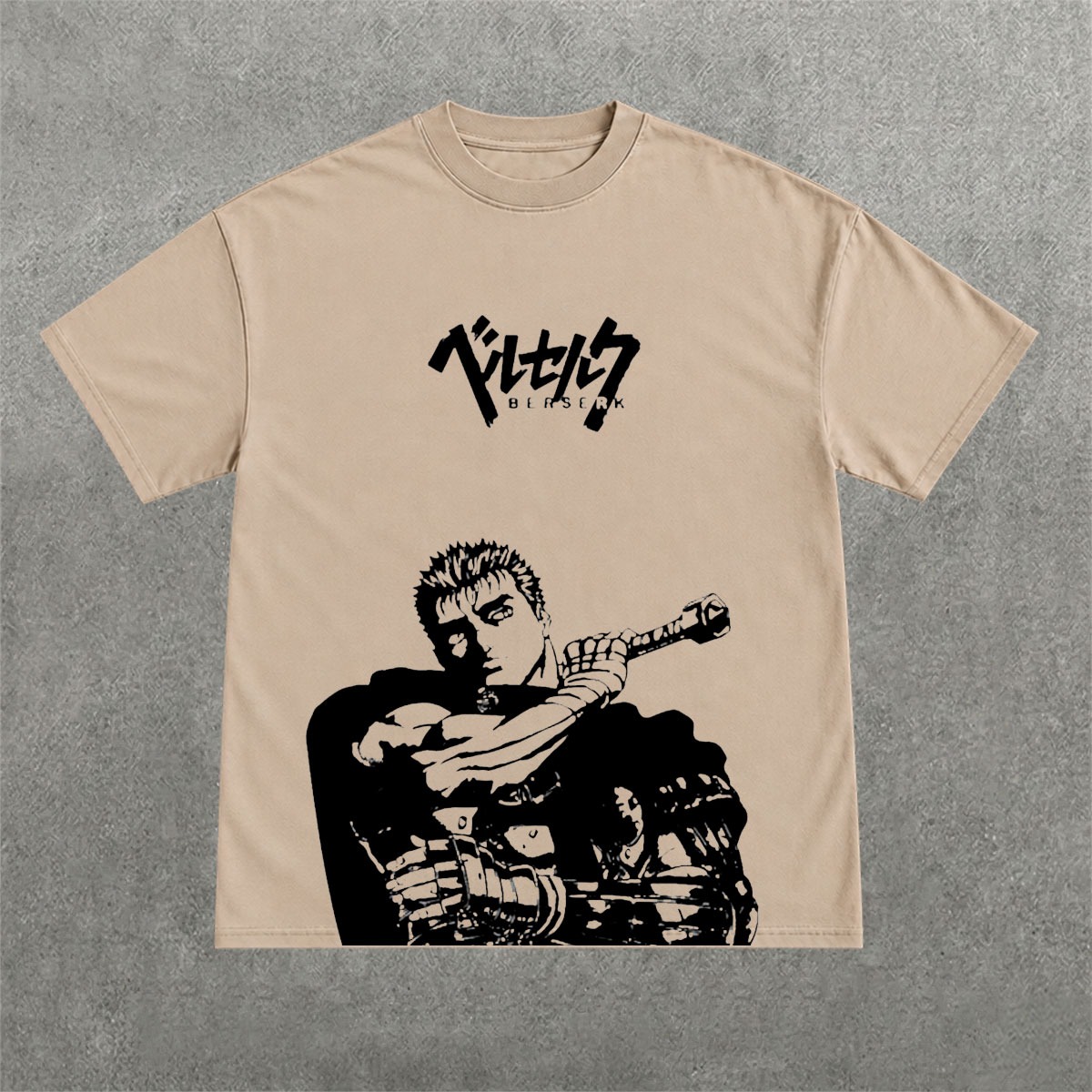 Deez Prints BERSERK REGULAR OVERSIZED TEE photo 3