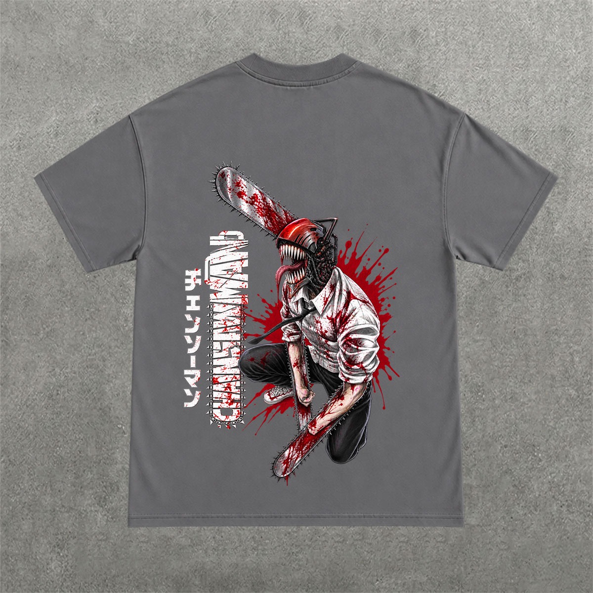 Deez Prints CHAINSAW 2 REGULAR OVERSIZED TEE photo 2
