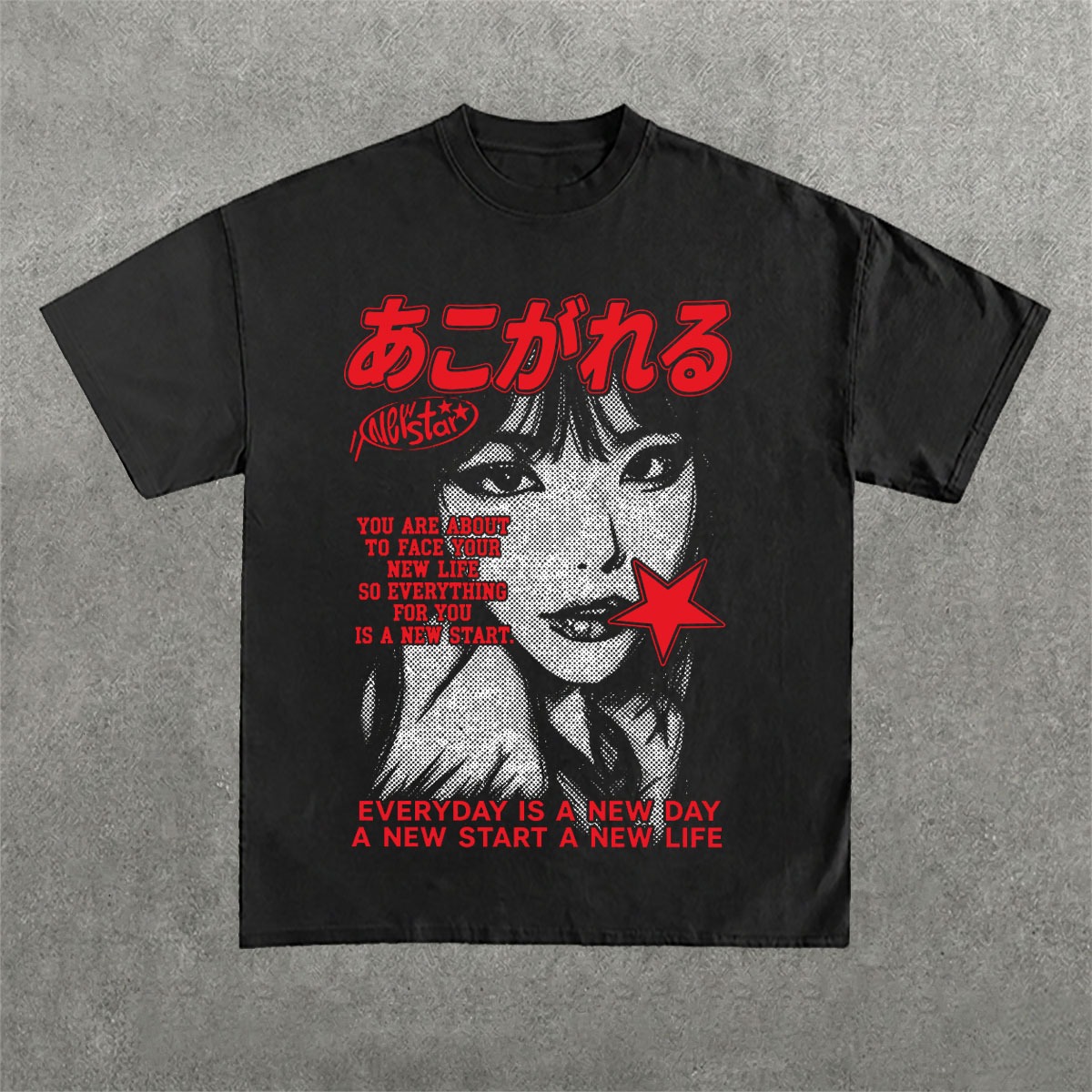 Deez Prints CHINESE REGULAR OVERSIZED TEE — regular view 1