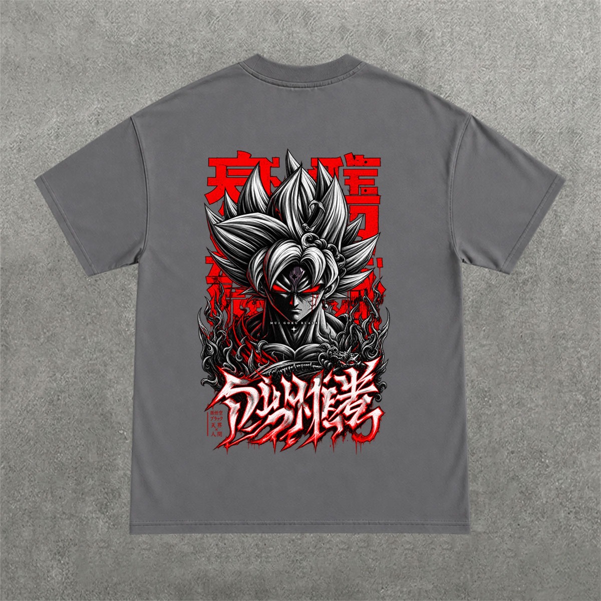 Deez Prints DBZ 8 REGULAR OVERSIZED TEE photo 5