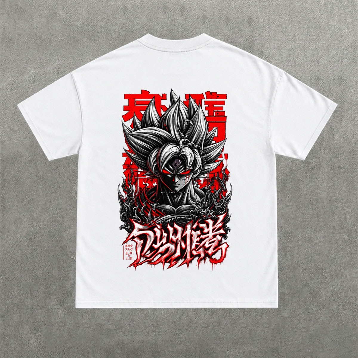 Deez Prints DBZ 8 REGULAR OVERSIZED TEE photo 4