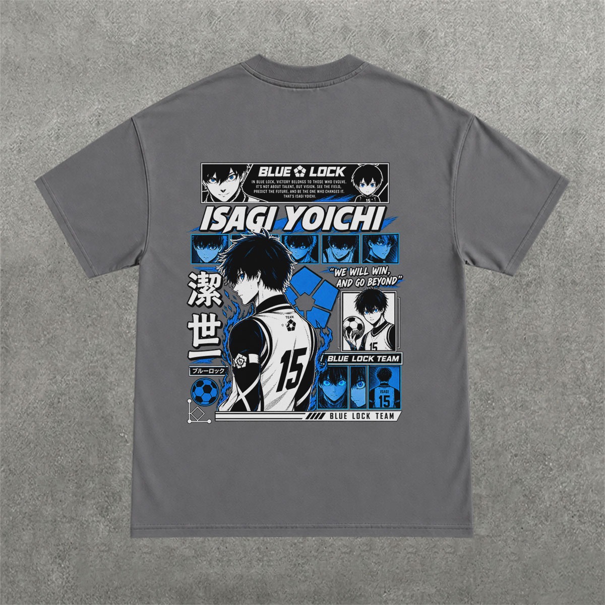 Deez Prints ISAGI 1 REGULAR OVERSIZED TEE photo 4