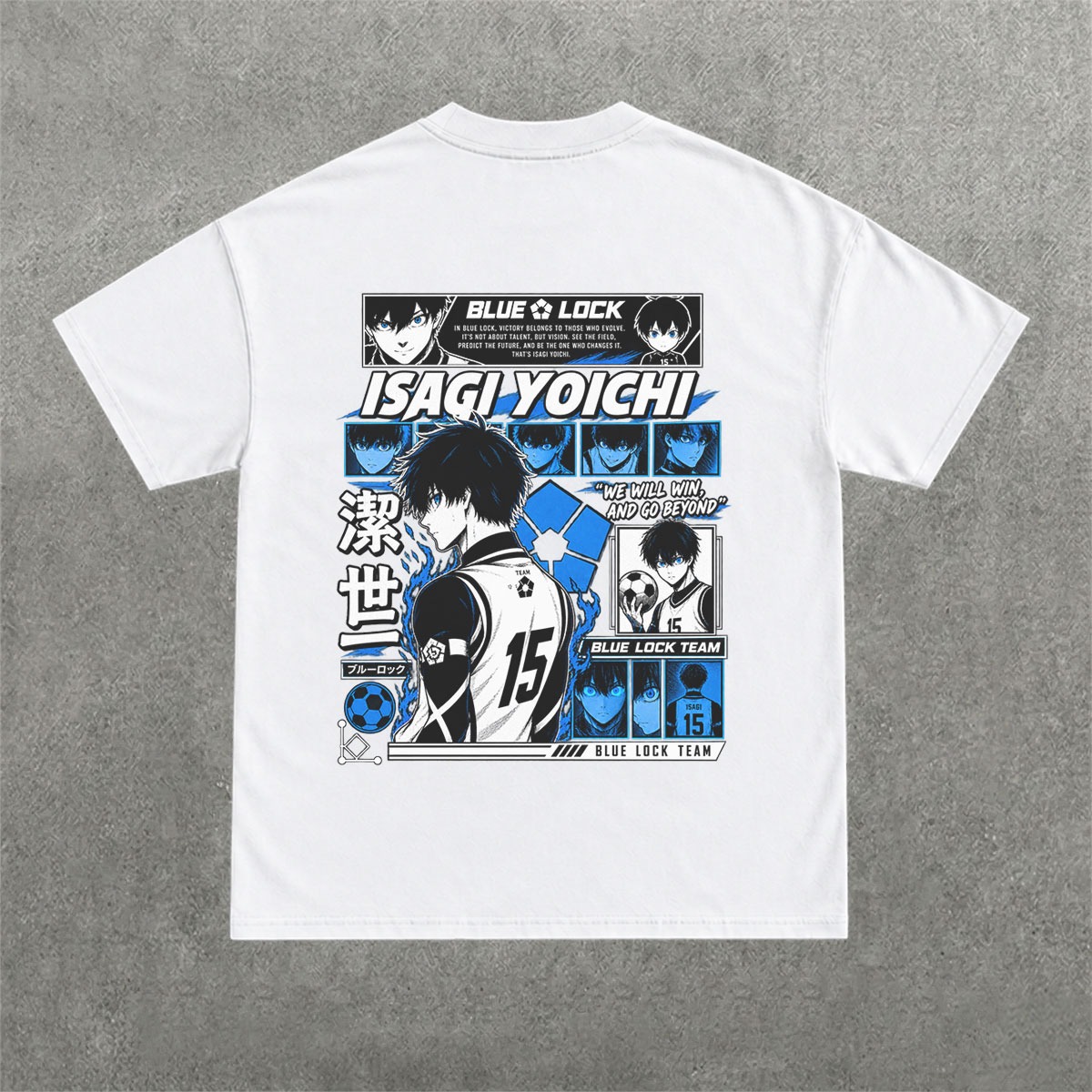 Deez Prints ISAGI 1 REGULAR OVERSIZED TEE photo 3
