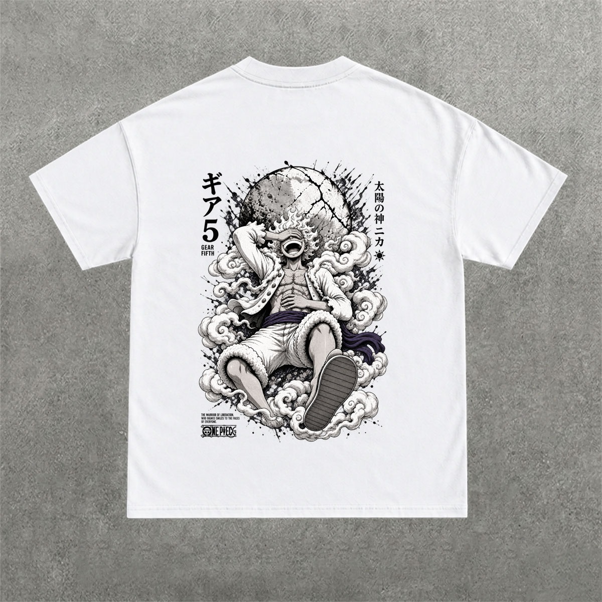 Deez Prints LUFFY 1 REGULAR OVERSIZED TEE photo 3