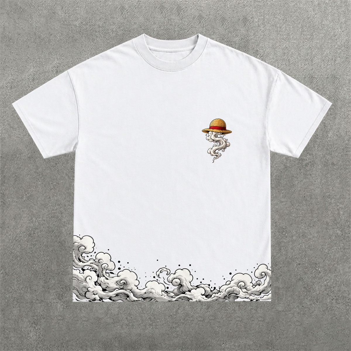 Deez Prints LUFFY 1 REGULAR OVERSIZED TEE photo 2