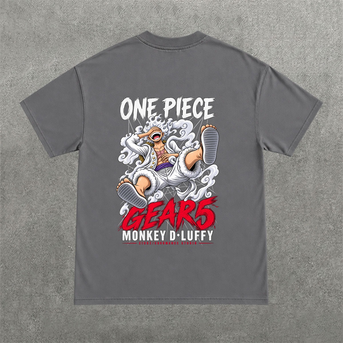 Deez Prints LUFFY 2 REGULAR OVERSIZED TEE photo 2