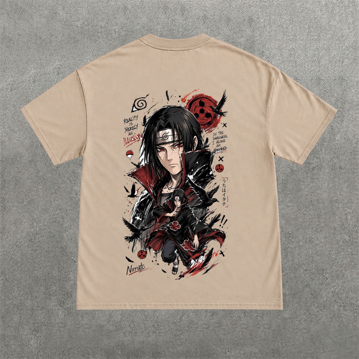 Deez Prints NARUTO 3 REGULAR OVERSIZED TEE photo 3