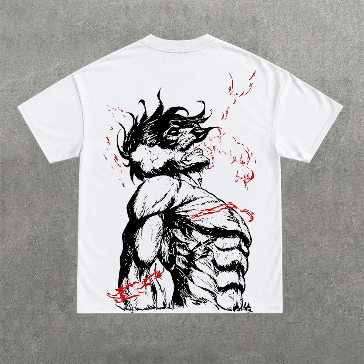Deez Prints Attack Titan Regular Tee detail view — REGULAR
