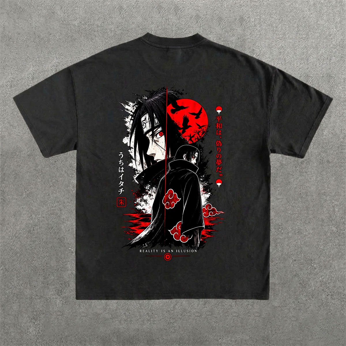 Deez Prints UCHIHA 3 REGULAR OVERSIZED TEE photo 2