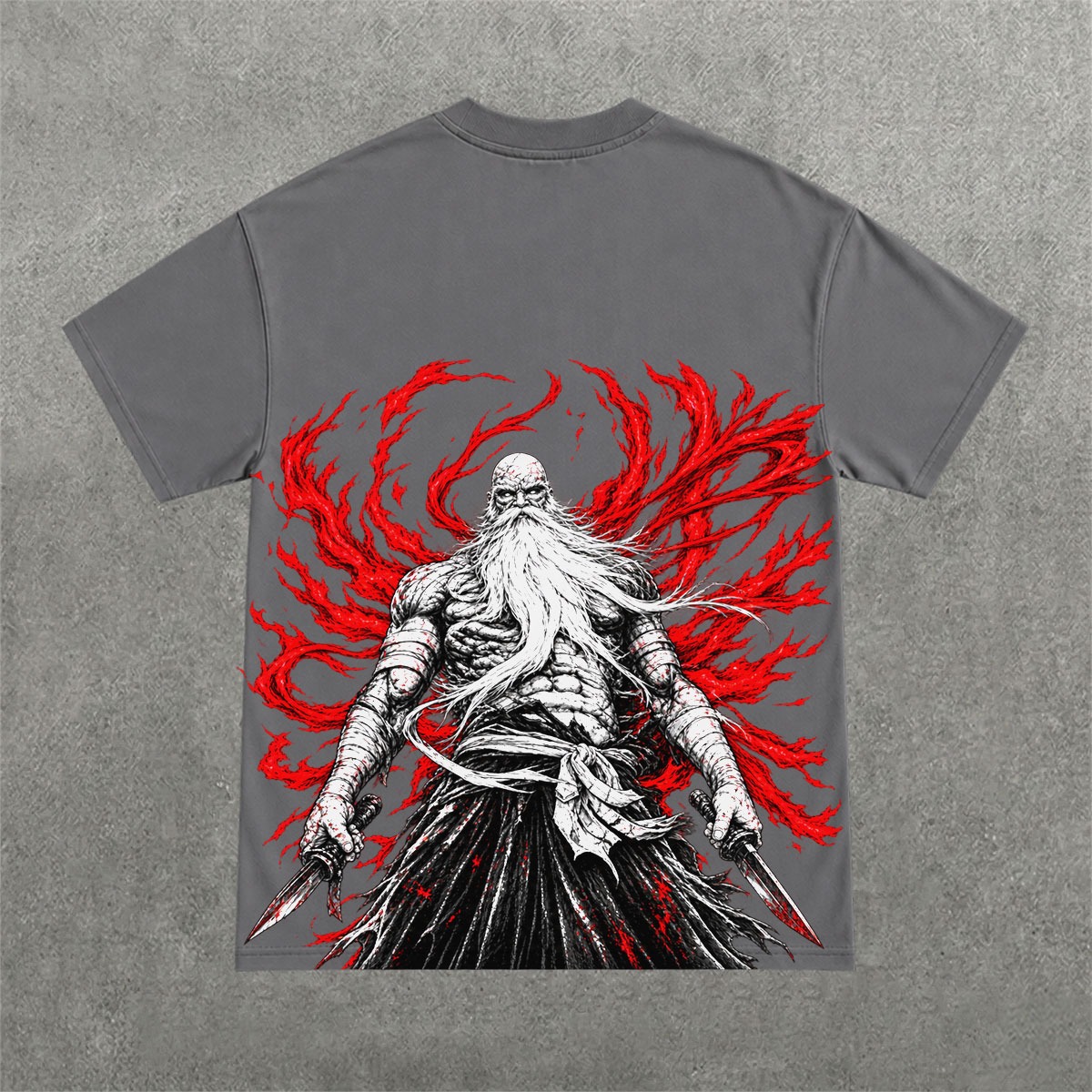 Deez Prints YAMOTO 1 REGULAR OVERSIZED TEE photo 4