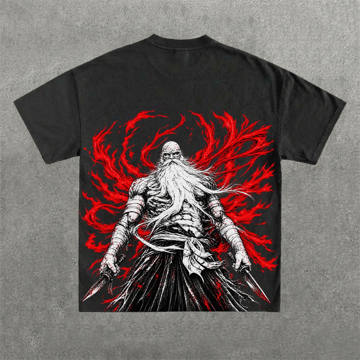 Deez Prints YAMOTO 1 REGULAR OVERSIZED TEE photo 2